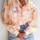 Floral Drift Oversized Blouse