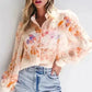 Floral Drift Oversized Blouse