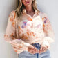 Floral Drift Oversized Blouse
