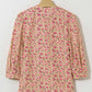 Floral Half Sleeve Blouse Top – Women’s Boho Casual Printed Blouse