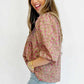 Floral Half Sleeve Blouse Top – Women’s Boho Casual Printed Blouse