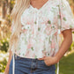 FloraVogue Peplum Blouse