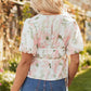 FloraVogue Peplum Blouse