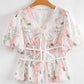 FloraVogue Peplum Blouse
