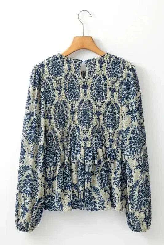 Free Spirit Peplum Blouse