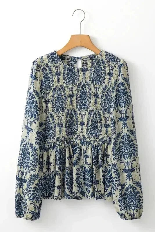 Free Spirit Peplum Blouse