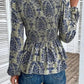 Free Spirit Peplum Blouse