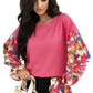 Garden Glam Ribbed Top