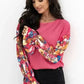 Garden Glam Ribbed Top