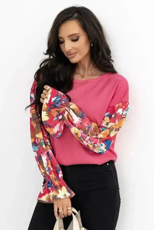 Garden Glam Ribbed Top