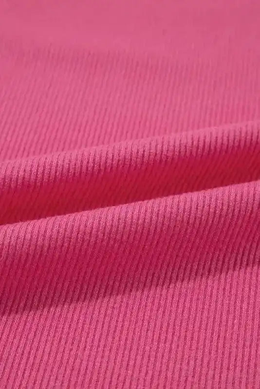 Garden Glam Ribbed Top