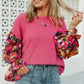 Garden Glam Ribbed Top