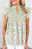 Pistachio Pizzazz Peplum Blouse