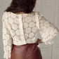Jacquard Bloom Blouse