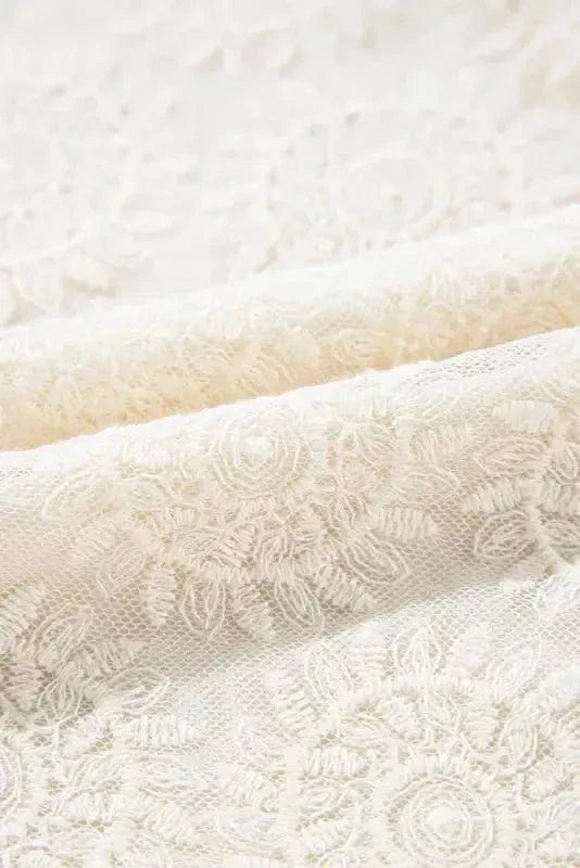 Jacquard Bloom Blouse