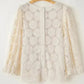 Jacquard Bloom Blouse