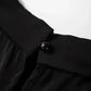 Lace Sleeves Blouse - Black