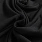 Leather Ruffle Sleeve Blouse