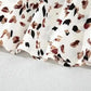 Leopard Luxe Pleated Blouse