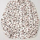 Leopard Luxe Pleated Blouse