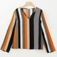 Modern Geo Notch Blouse