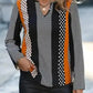 Modern Geo Notch Blouse