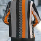 Modern Geo Notch Blouse