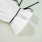 Monochrome Elegance Bowtie Blouse