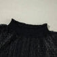 Noir Dot Lace Illusion Blouse