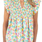 Pistachio Pizzazz Peplum Blouse