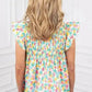 Pistachio Pizzazz Peplum Blouse