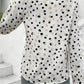 Polka Charm V-Neck Blouse