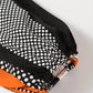 Polka Dot Blouse - Black & Orange