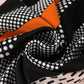 Polka Dot Blouse - Black & Orange