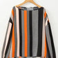 Polka Dot Blouse - Black & Orange