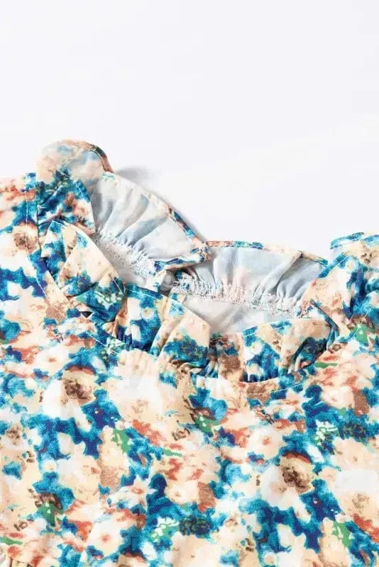 Puff Sleeve Petals Blouse