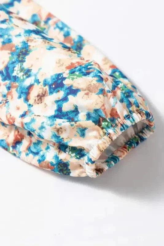 Puff Sleeve Petals Blouse