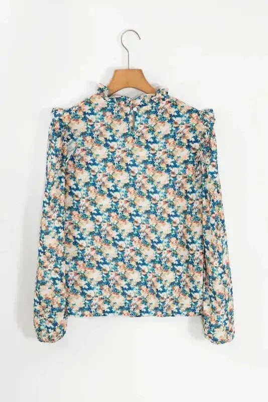 Puff Sleeve Petals Blouse