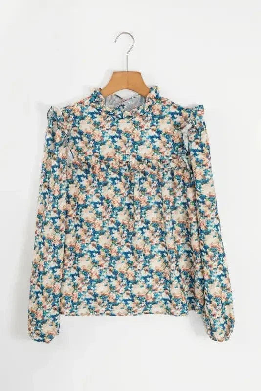 Puff Sleeve Petals Blouse