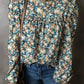 Puff Sleeve Petals Blouse