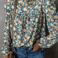Puff Sleeve Petals Blouse