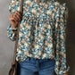 Puff Sleeve Petals Blouse