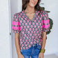 RuffleBloom Elegance Top