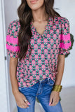 RuffleBloom Elegance Top