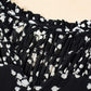 Split Neck Crinkled Blouse