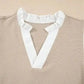Urban Vibe Knit Top - Ruffled Textured