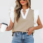 Urban Vibe Knit Top - Ruffled Textured