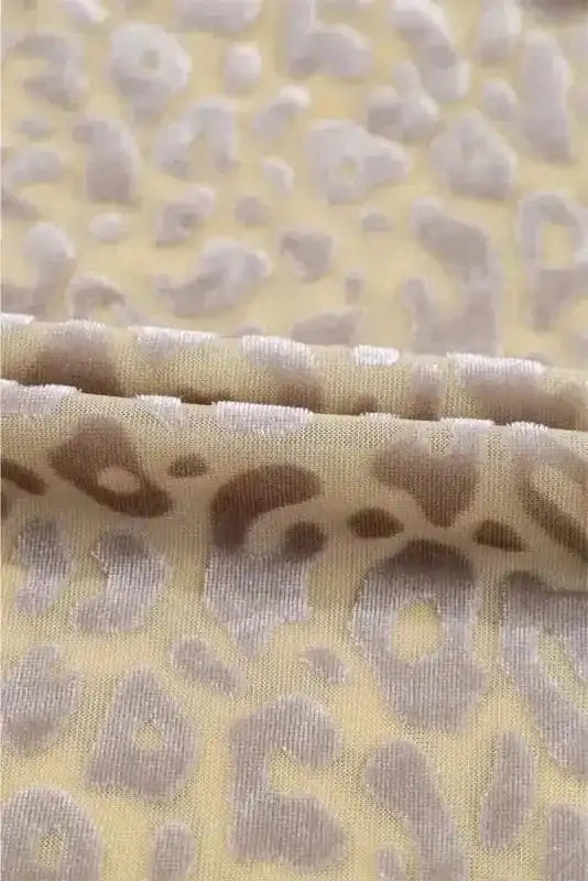 Velvet Vixen Leopard Blouse
