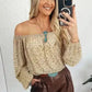 Velvet Vixen Leopard Blouse