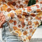 Flora Charm Bell Sleeve Crop Top